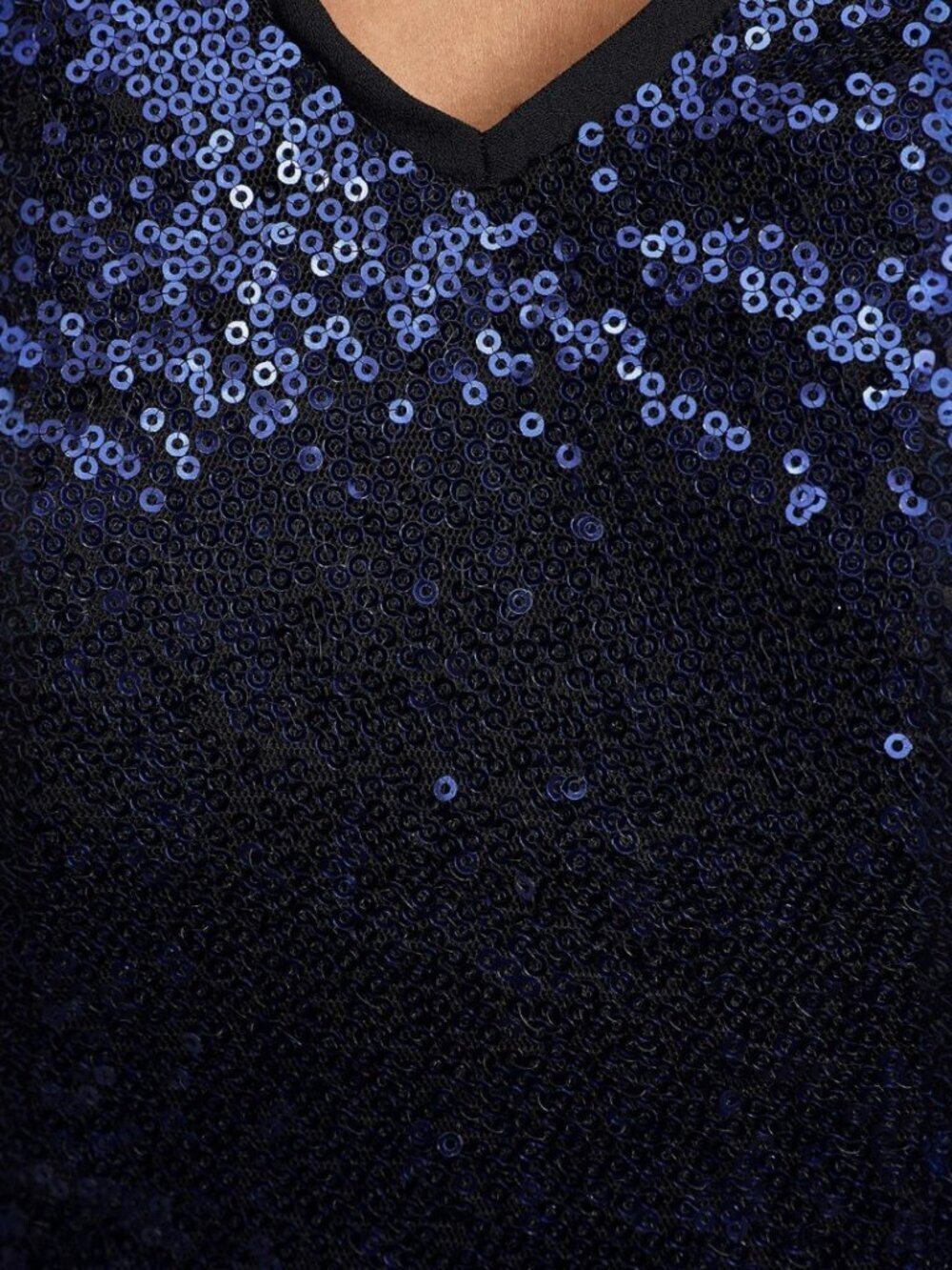 NWT Lulus Larsa Royal Blue Sequin Backless Mini Dress (size S) - Picture 8 of 11